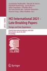 Hci International 2021 - Late Breaking Papers: Design and User Experience: 23rd Hci International Conference, Hcii 2021, Virtual Event, July 24-29, 20 Cover Image