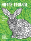 Adult Coloring Book Hippie Animal - Amazing Patterns Mandala and Relaxing By Winifred Allen Cover Image
