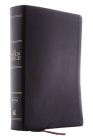 The NKJV, Open Bible, Imitation Leather, Black, Indexed, Red Letter Edition, Comfort Print: Complete Reference System By Thomas Nelson Cover Image
