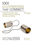 1001 Illustrations That Connect Softcover [With CDROM] By Craig Brian Larson (Editor), Phyllis Ten Elshof (Editor), Zondervan Cover Image