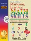 Mastering Essential Math Skills, Book 1: Grades 4 and 5, 3rd Edition: 20 minutes a day to success Cover Image