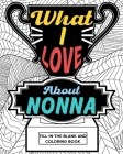 What I Love About Nonna Coloring Book Cover Image