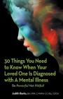 30 Things You Need to Know When Your Loved One Is Diagnosed with a Mental Illness: Be Powerful Not Pitiful! Cover Image