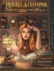 Mujeres Steampunk libro para colorear para adultos 1 & 2 By Nick Snels Cover Image