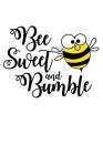 Bee Sweet and Bumble: Notebook for Beekeeper Beekeeping Honey Bee 6x9 in Dotted Cover Image