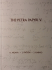 The Petra Papyri V By A. Arjava, J. Frosen, M. Kaimio Cover Image
