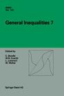 General Inequalities 7: 7th International Conference at Oberwolfach, November 13-18, 1995 By Catherine Bandle (Editor), William N. Everitt (Editor), Laszlo Losonczi (Editor) Cover Image