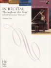 In Recital(r) Throughout the Year, Vol 1 Bk 3: With Performance Strategies By Helen Marlais (Editor) Cover Image
