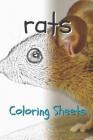 Rat Coloring Sheets: 30 Rat Drawings, Coloring Sheets Adults Relaxation, Coloring Book for Kids, for Girls, Volume 9 By Julian Smith Cover Image
