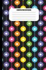 Composition Notebook: Colorful Bead Curtain Abstract Design (100 Pages, College Ruled) Cover Image