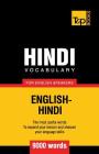 Hindi vocabulary for English speakers - 9000 words By Andrey Taranov Cover Image