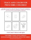 Fun Craft Ideas for Kids (Trace and Color for preschool children): This book has 50 extra-large pictures with thick lines to promote error free colori By James Manning, Kindergarten Worksheets (Producer) Cover Image