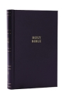 NKJV Personal Size Large Print Bible with 43,000 Cross References, Black Hardcover, Red Letter, Comfort Print By Thomas Nelson Cover Image