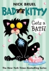 Bad Kitty Gets a Bath (paperback black-and-white edition) Cover Image