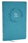 NKJV Holy Bible, Value Ultra Thinline, Teal Leathersoft, Red Letter, Comfort Print By Thomas Nelson Cover Image