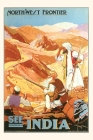 Vintage Journal India, Northwest Frontier Travel Poster By Found Image Press (Producer) Cover Image