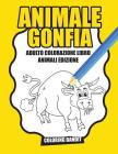 Animale Gonfia: Adulto Colorazione Libro Animali Edizione By Coloring Bandit Cover Image