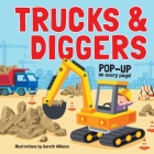 Trucks & Diggers: Pop-Up Book: Pop-Up Book By Gareth Williams (Illustrator) Cover Image