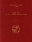 Ur III Texts in the Schøyen Collection By Jacob L. Dahl Cover Image