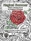 Magical Summer: Adult Coloring Book By K. M. Lynn Cover Image