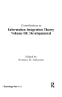 Contributions to Information Integration Theorydevelopmental Volume 3 Cover Image