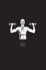 Wochenplaner 2020 - Fitness Gym Bodybuilding: Fitness Kalender 2020 - 120 Seiten Wochenkalender, Terminkalender, Kalender 2020 inkl. Fitness-Tracker S Cover Image