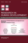 Contextual Influences on Life Span/Life Course: A Special Issue of Research in Human Development Cover Image
