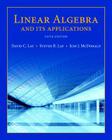 Linear Algebra and Its Applications Cover Image