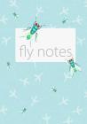 Fly Notes: 7x10 Insect Notebook Featuring Houseflies on the Cover! By Fly Notebooks Cover Image