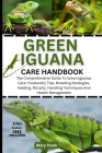 Green Iguana Care Handbook: The Comprehensive Guide To Green Iguanas Care: Husbandry Tips, Breeding Strategies, Feeding, Morphs, Handling Techniqu Cover Image