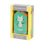 Spanish to English Ring Flash Cards By Mudpuppy, Josee Masse (Illustrator) Cover Image