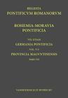 Bohemia-Moravia Pontificia: Germania Pontificia. Vol. V/3: Provincia Maguntinensis, Pars VII By Waldemar Konighaus (Editor) Cover Image
