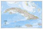 National Geographic Cuba Wall Map - Classic - Laminated (Poster Size: 36 X 24 In) (National Geographic Reference Map) By National Geographic Maps Cover Image