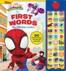Disney Junior Marvel Spidey and His Amazing Friends: First Words Sound Book [With Battery] Cover Image