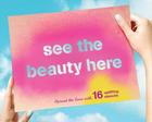 See the Beauty Here: Spread the Love with 16 Uplifting Stencils Cover Image