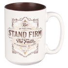 Ceramic Mug Stand Firm 1 Corinthians 16:13  Cover Image