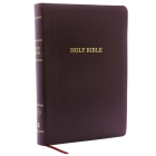 KJV, Reference Bible, Giant Print, Bonded Leather, Burgundy, Red Letter Edition Cover Image
