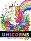 Unicorn Coloring Book for Adults: A Fantasy Adult coloring books Cover Image