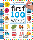 Wipe Clean: First 100 Words - Extended Edition: Includes Wipe-Clean Pen (Wipe Clean Learning Books) By Priddy Books Cover Image