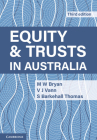 Equity and Trusts in Australia By M. W. Bryan, V. J. Vann, S. Barkehall Thomas Cover Image