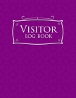 Visitor Log Book: Company Visitors Book, Visitor Sign In, Visitor Log In Sheet, Visitors Book Format, For Signing In and Out, 8.5 x 14, By Rogue Plus Publishing Cover Image
