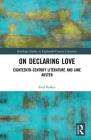On Declaring Love: Eighteenth-Century Literature and Jane Austen Cover Image