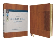 Niv, Holy Bible, XL Edition, Leathersoft, Brown, Comfort Print By Zondervan Cover Image