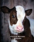 Cattle Record Keeping: Beef Calving Log, Farm, Track Livestock Breeding, Calves Journal, Immunizations & Vaccines Book, Cow Income & Expense Cover Image