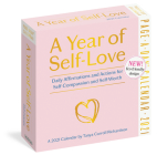 A Year of Self-Love Page-A-Day Calendar 2021: Daily Affirmations and Actions for Self-Compassion and Self-Worth Cover Image