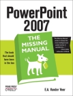 PowerPoint 2007: The Missing Manual (Missing Manuals) Cover Image