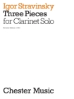 3 Pieces for Clarinet Solo By Igor Stravinsky (Composer), Nicholas Hare (Editor) Cover Image