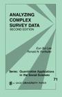 Analyzing Complex Survey Data (Quantitative Applications in the Social Sciences #71) Cover Image