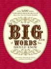 The Big Book of Words You Should Know: Over 3,000 Words Every Person Should be Able to Use (And a few that you probably shouldn't) By David Olsen, Michelle Bevilacqua, Justin Cord Hayes Cover Image