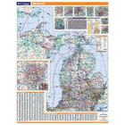 Michigan State (Rand McNally Wall Maps) By Rand McNally (Manufactured by) Cover Image